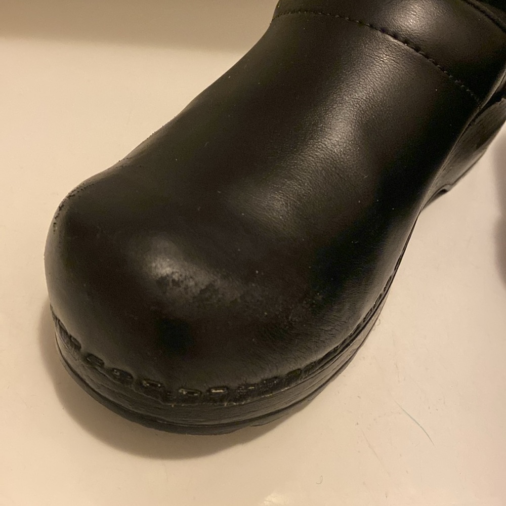 Sanita 7.5 - 8 (38)Clogs Comfort Professional Shoes Black Nursing Walking - Picture 13 of 14